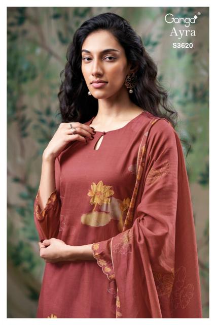 Ganga Ayra 3620 catalog wholesale salwar kameez in jaipur