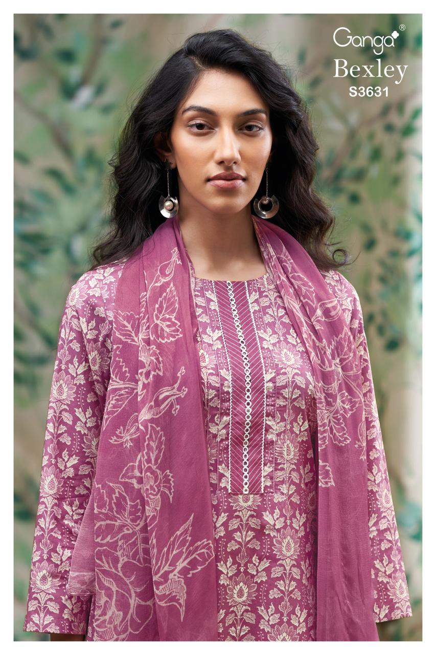 Ganga Bexley 3631 catalog designer salwar kameez wholesale in surat