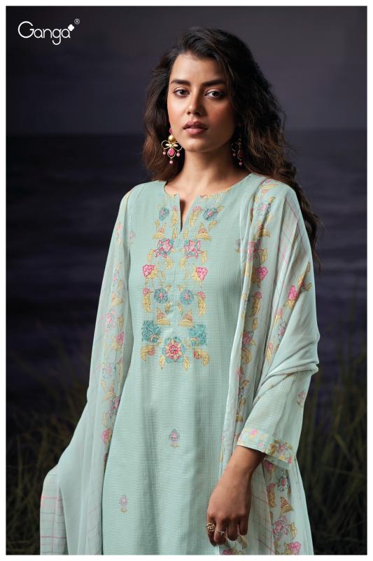 Ganga Breea 3548 catalog surat salwar kameez catalogue