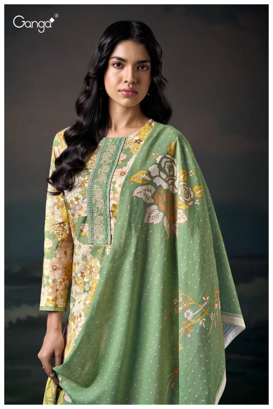 Ganga Chahana 3629 catalog online wholesale wedding salwar kameez