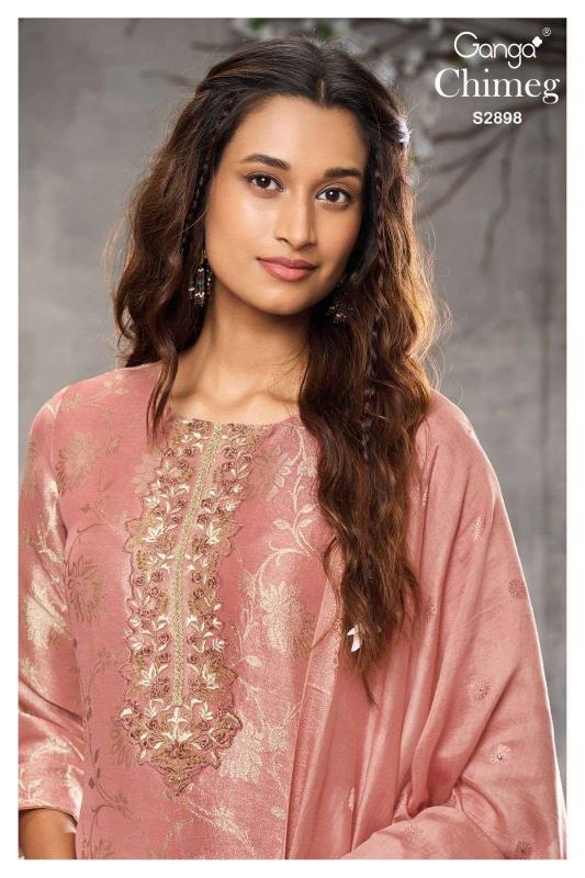Ganga Chimeg 2898 catalog salwar kameez wholesale surat gujarat