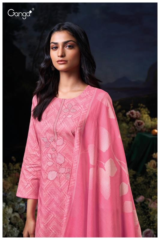 Ganga Divita 3597 catalog wholesale unstitched salwar kameez material