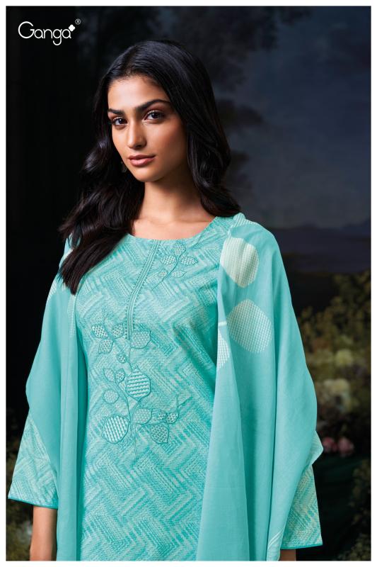 Ganga Divita 3597 catalog wholesale unstitched salwar kameez material