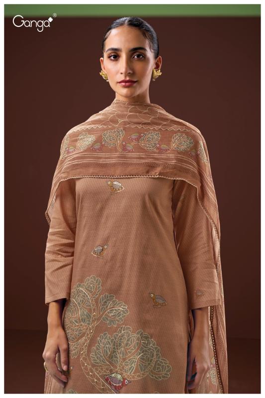 Ganga Dyuthi 3615 catalog surat salwar kameez catalogue