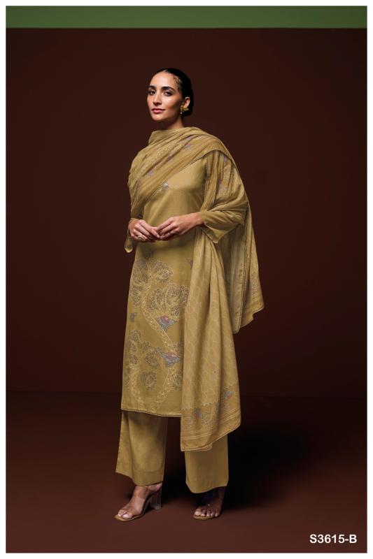 Ganga Dyuthi 3615 catalog surat salwar kameez catalogue