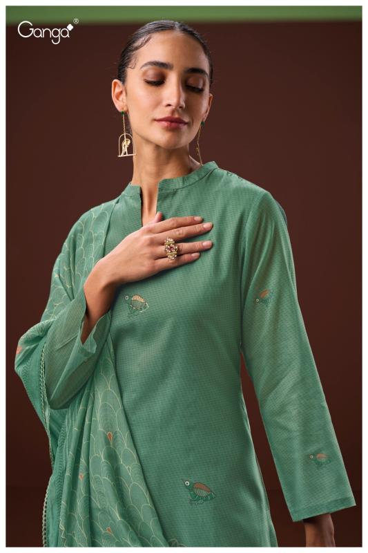 Ganga Dyuthi 3615 catalog surat salwar kameez catalogue