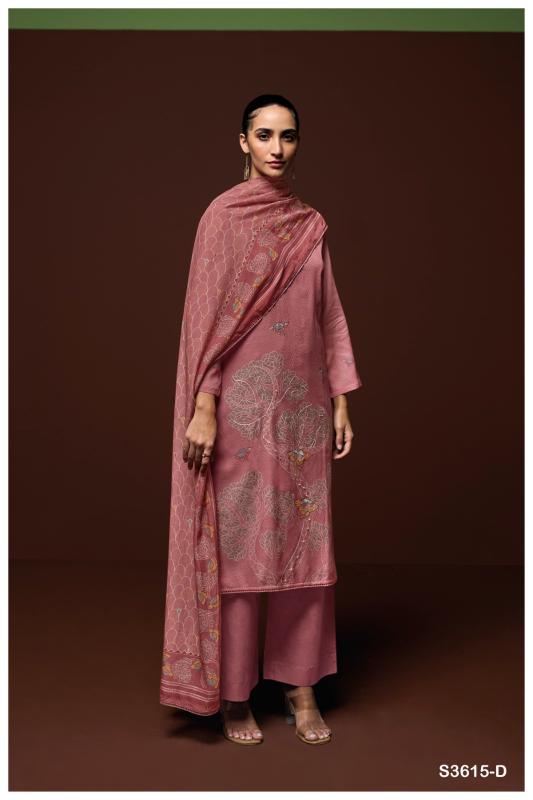 Ganga Dyuthi 3615 catalog surat salwar kameez catalogue