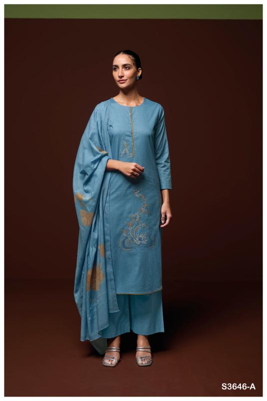 Ganga Falisha 3646 catalog wholesale salwar kameez online shopping in india