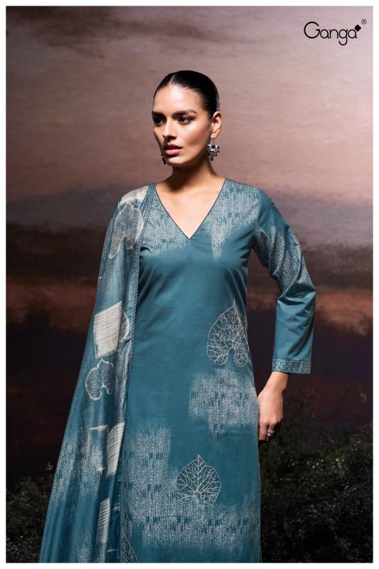 Ganga Hafija 3689 catalog top office wear wholesale brand salwar kameez