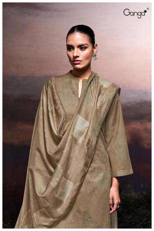 Ganga Hafija 3689 catalog top office wear wholesale brand salwar kameez