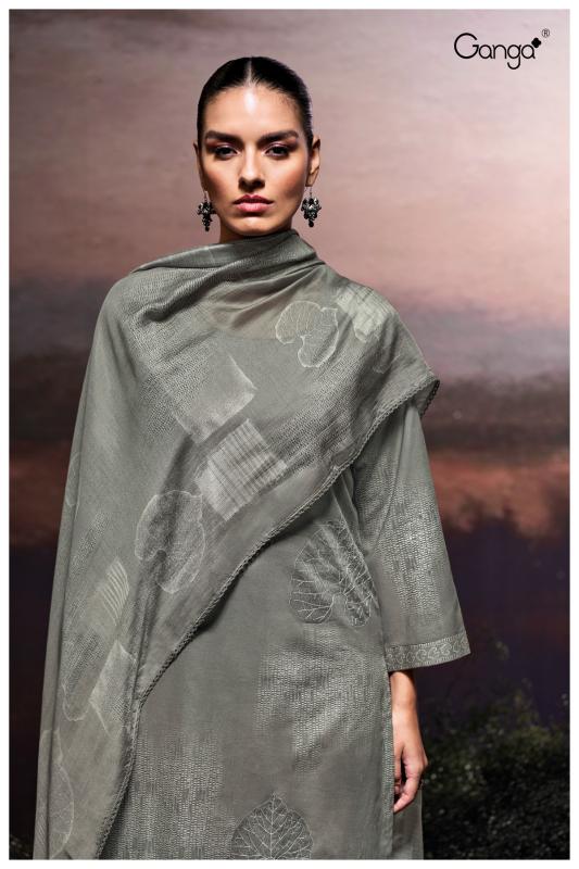 Ganga Hafija 3689 catalog top office wear wholesale brand salwar kameez