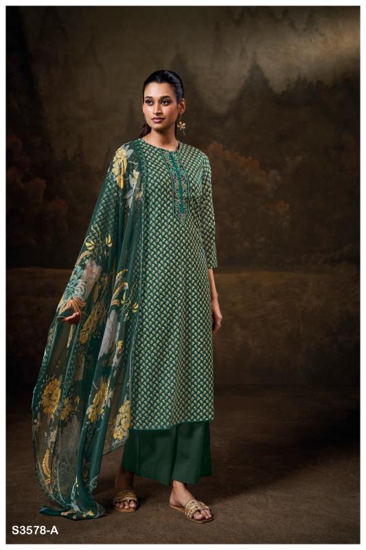 Ganga Ishwari 3578 catalog mumbai wholesale salwar kameez