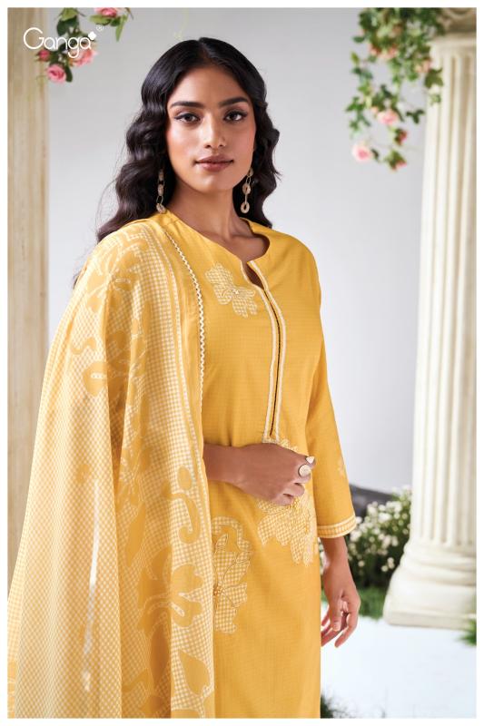 Ganga Iyana 3667 catalog unstitched salwar kameez wholesalers in mumbai 