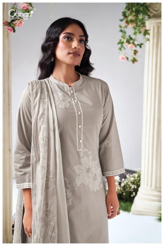 Ganga Iyana 3667 catalog unstitched salwar kameez wholesalers in mumbai 