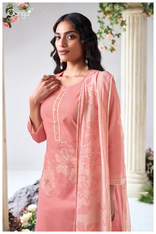 Ganga Iyana 3667 catalog unstitched salwar kameez wholesalers in mumbai 