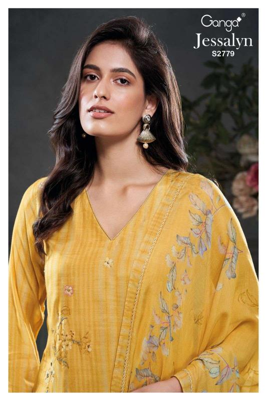 Ganga Jessalyn 2779 catalog surat salwar kameez online