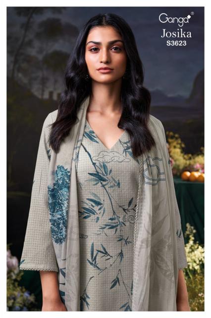 Ganga Josika 3623 catalog designer salwar kameez wholesalers uk
