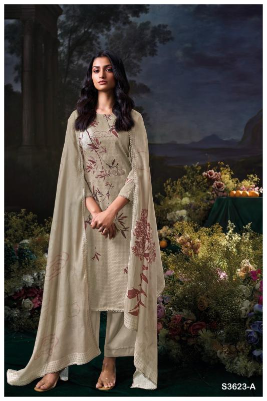 Ganga Josika 3623 catalog designer salwar kameez wholesalers uk