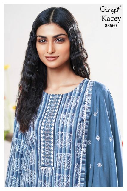 Ganga Kacey 3560 catalog indian salwar kameez wholesale online