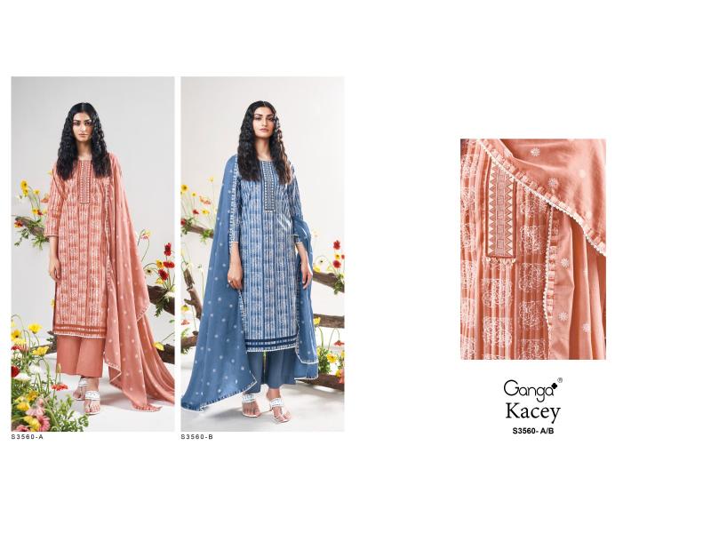 Ganga Kacey 3560 catalog indian salwar kameez wholesale online