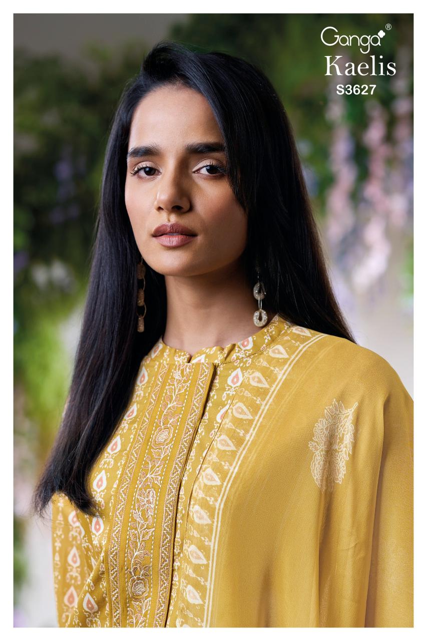 Ganga Kaelis 3627 catalog wholesale market of salwar kameez in surat