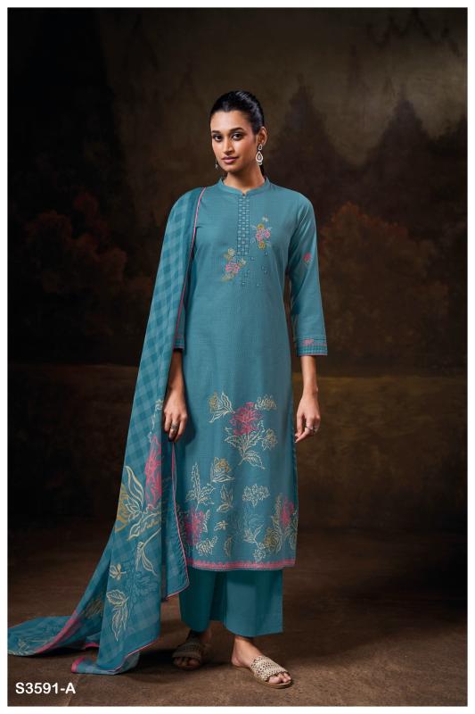 Ganga Ketki 3591 catalog wholesale salwar kameez india surat