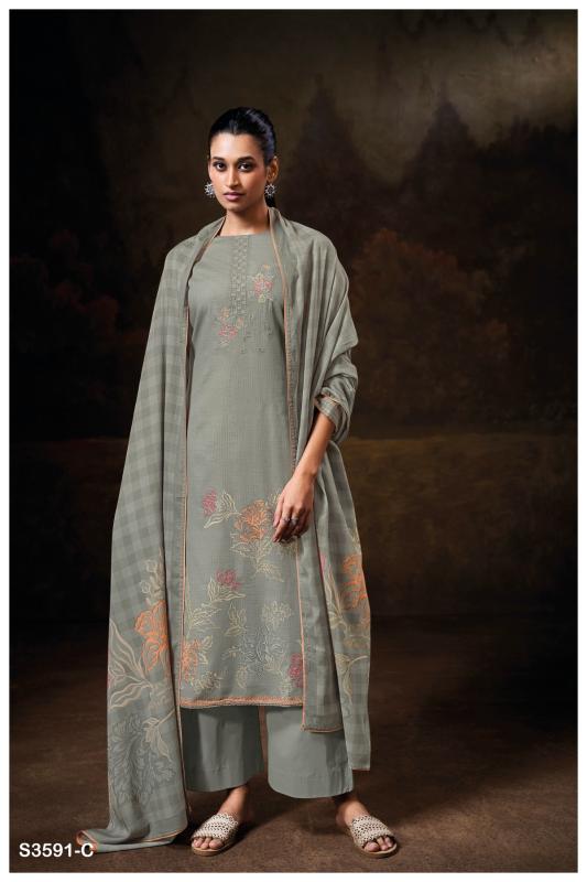 Ganga Ketki 3591 catalog wholesale salwar kameez india surat