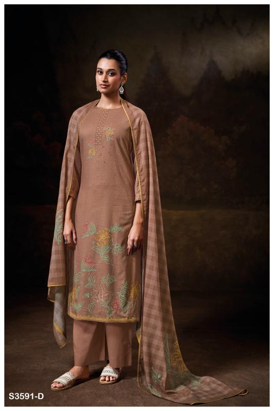 Ganga Ketki 3591 catalog wholesale salwar kameez india surat