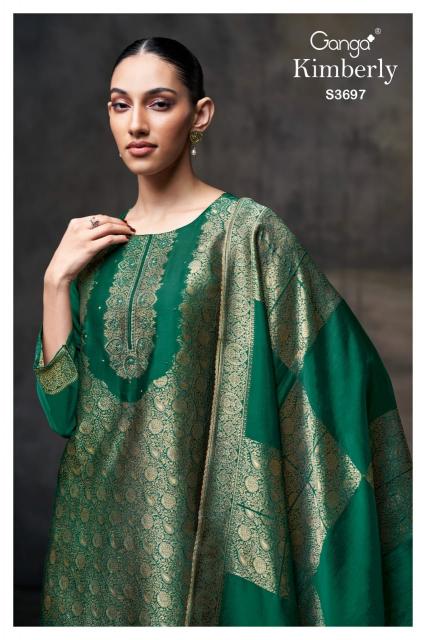 Ganga Kimberly 3697 catalog unstitched salwar kameez wholesalers uk