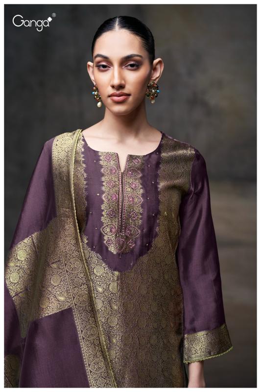 Ganga Kimberly 3697 catalog unstitched salwar kameez wholesalers uk