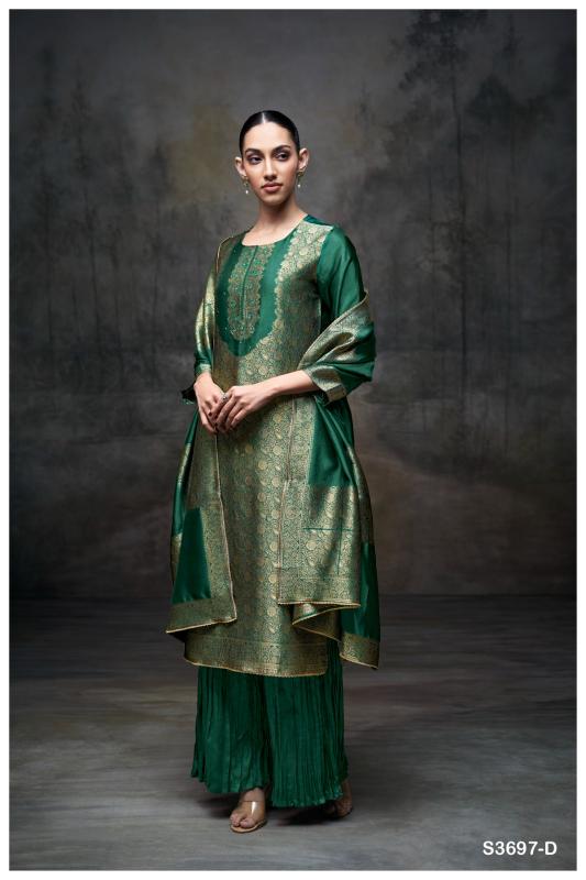 Ganga Kimberly 3697 catalog unstitched salwar kameez wholesalers uk