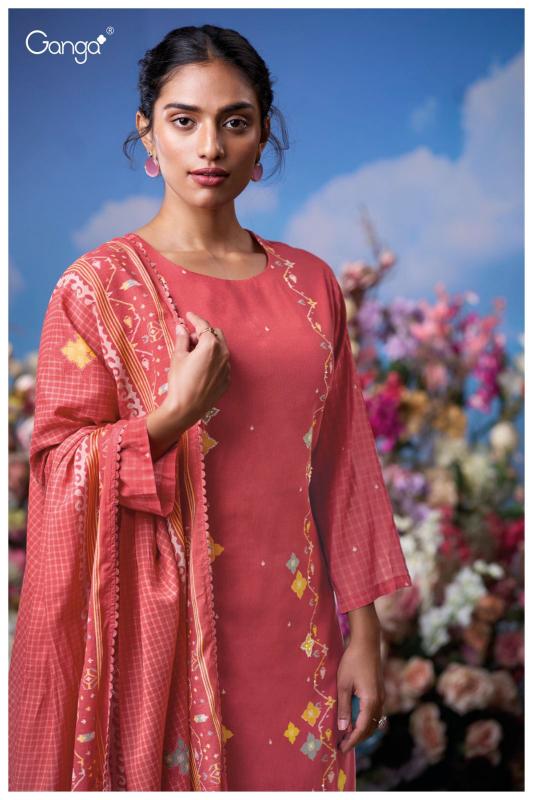 Ganga Koyel 3592 catalog salwar kameez dress materials wholesale