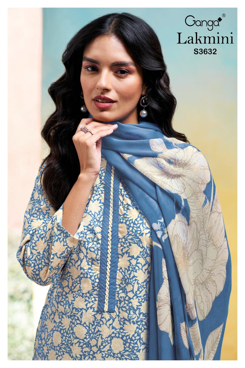 Ganga Lakmini 3632 catalog salwar kameez wholesaler forms