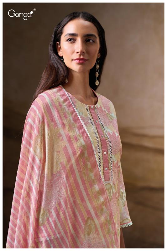 Ganga Lauren 3664 catalog surat salwar kameez wholesalers online