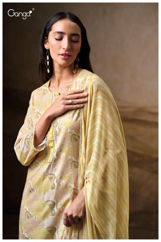 Ganga Lauren 3664 catalog surat salwar kameez wholesalers online