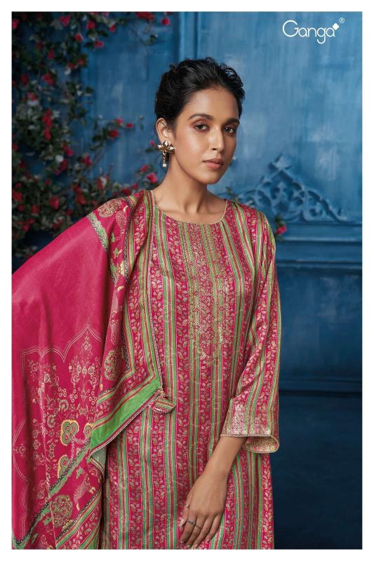 Ganga Maisie 2308 catalog designer salwar kameez manufacturers surat