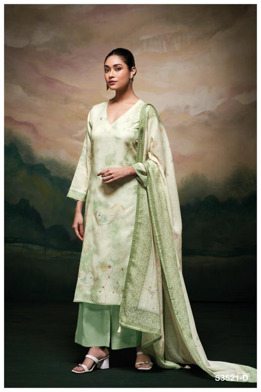 Ganga Meela 3521 catalog wholesale salwar kameez dealers
