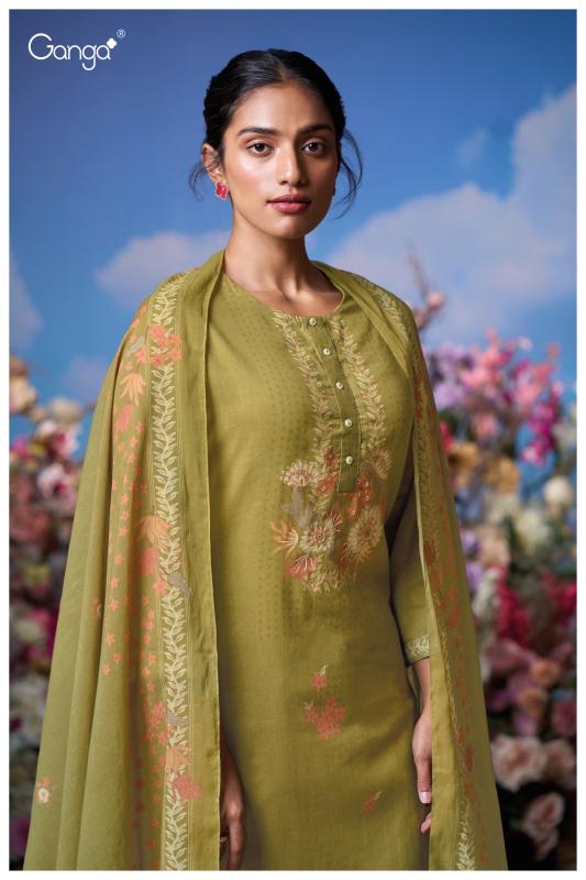 Ganga Mrinali 3614 catalog ladies salwar kameez wholesalers in bangalore