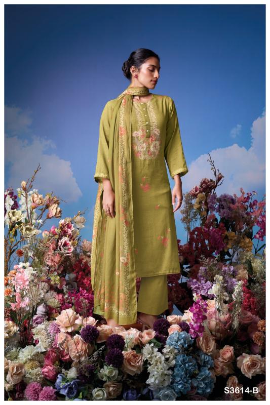 Ganga Mrinali 3614 catalog ladies salwar kameez wholesalers in bangalore