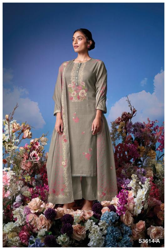 Ganga Mrinali 3614 catalog ladies salwar kameez wholesalers in bangalore