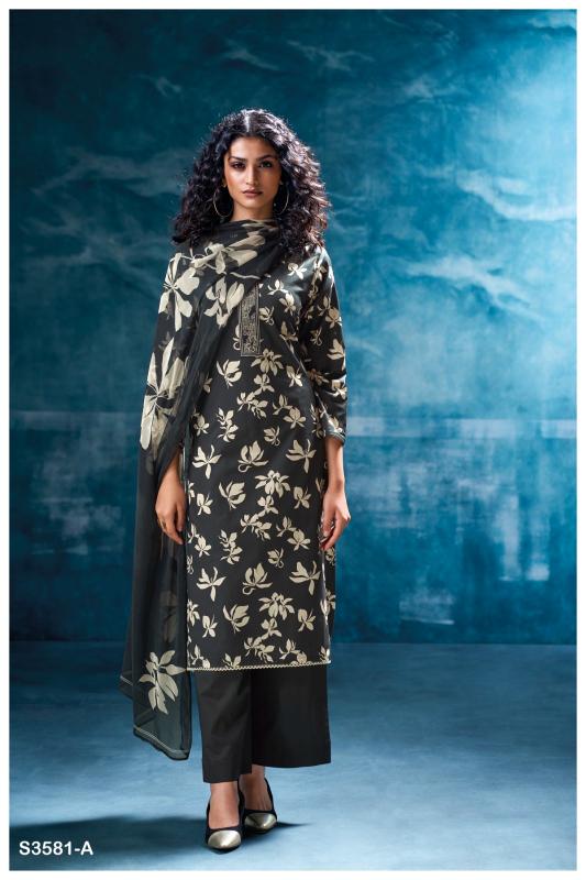 Ganga Mritsa 3581 catalog designer salwar kameez wholesalers india