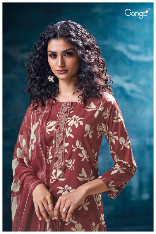 Ganga Mritsa 3581 catalog designer salwar kameez wholesalers india