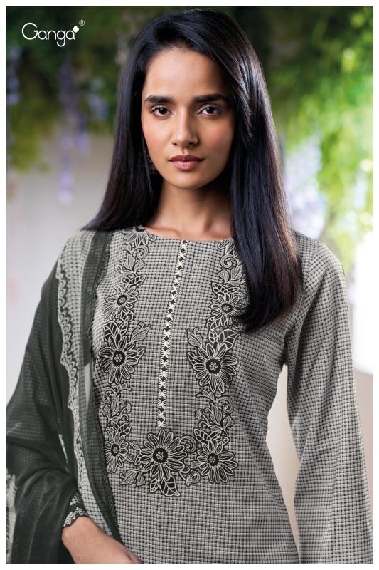 Ganga Myraavi 3628 catalog cotton salwar kameez manufacturers in surat