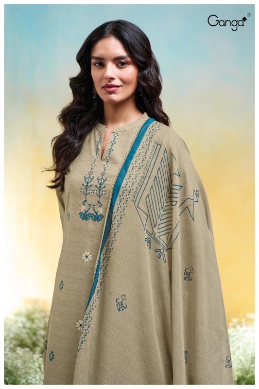 Ganga Nadesha 3636 catalog online wholesale pakistani wedding salwar kameez