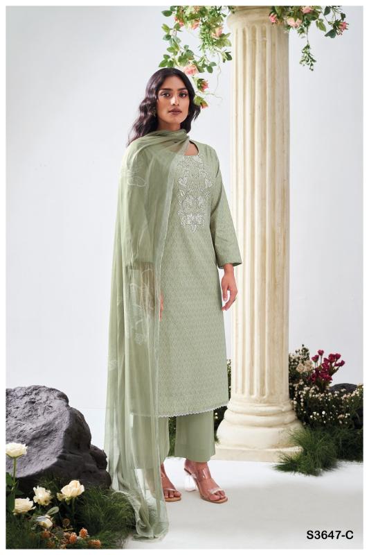 Ganga Nagma 3647 catalog salwar kameez wholesaler in surat