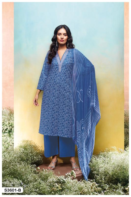 Ganga Nilakshi 3601 catalog cotton salwar kameez wholesale