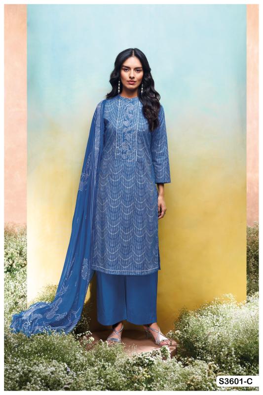 Ganga Nilakshi 3601 catalog cotton salwar kameez wholesale