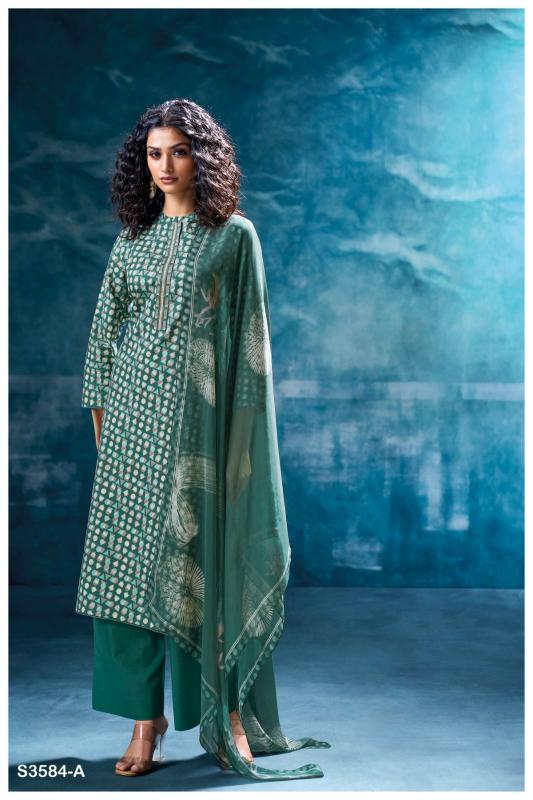 Ganga Nivritti 3584 catalog salwar kameez india wholesale