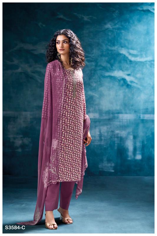 Ganga Nivritti 3584 catalog salwar kameez india wholesale