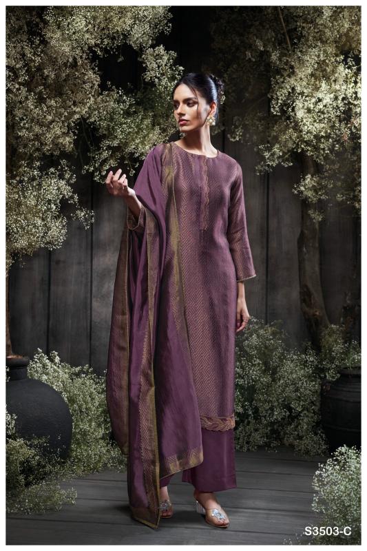 Ganga Osenna 3503 catalog salwar kameez wholesale in bangalore